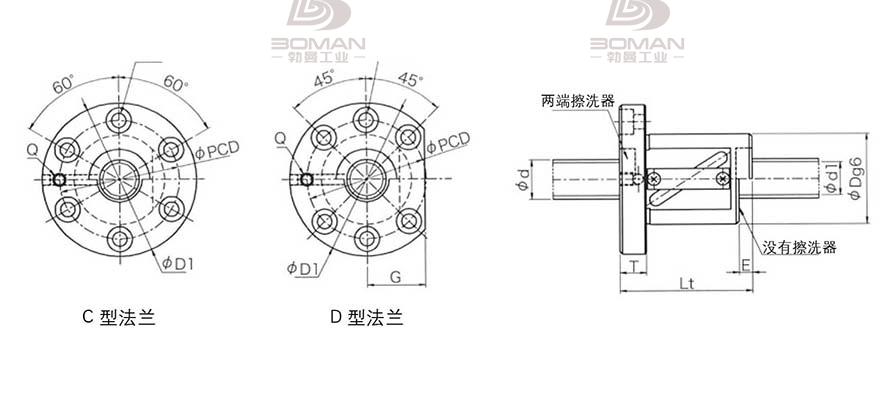 KURODA GR4512FS-DALR 上海黑田精工丝杆
